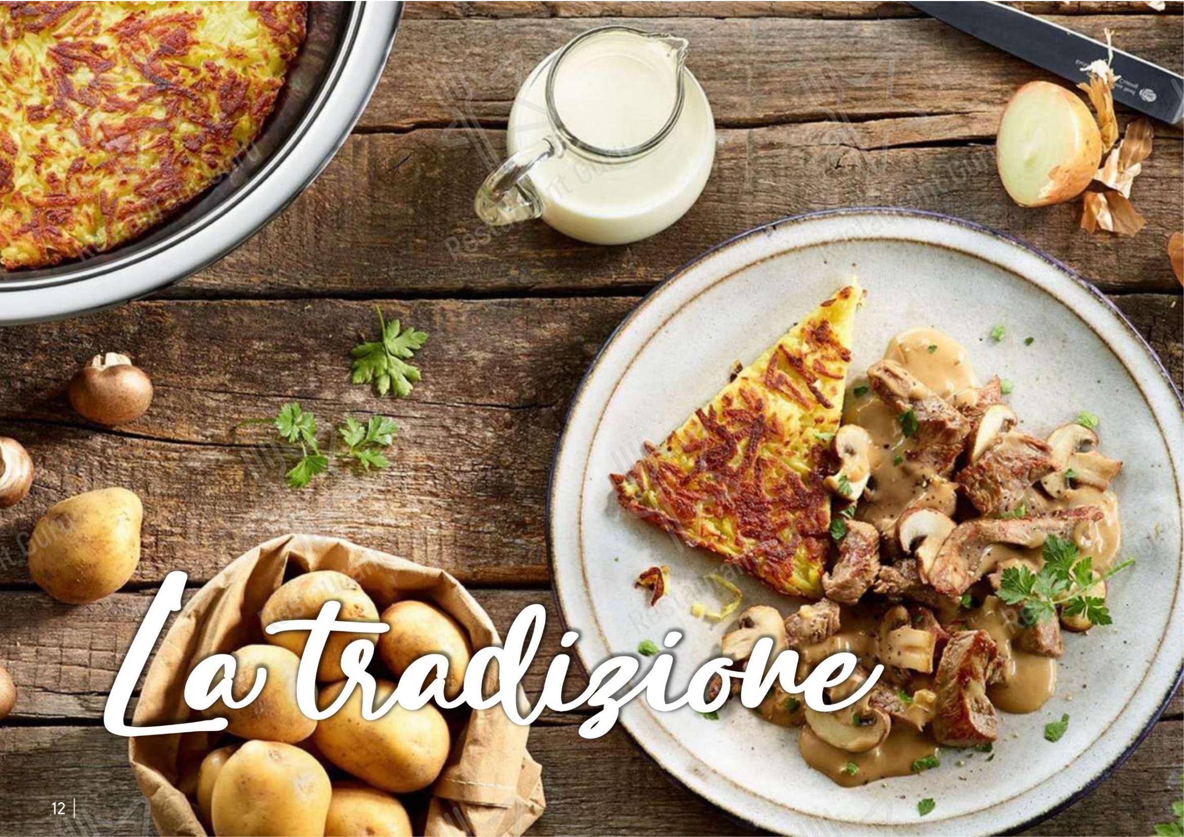 Основное меню per La Stalla Restaurant Pizzeria in San Maurizio