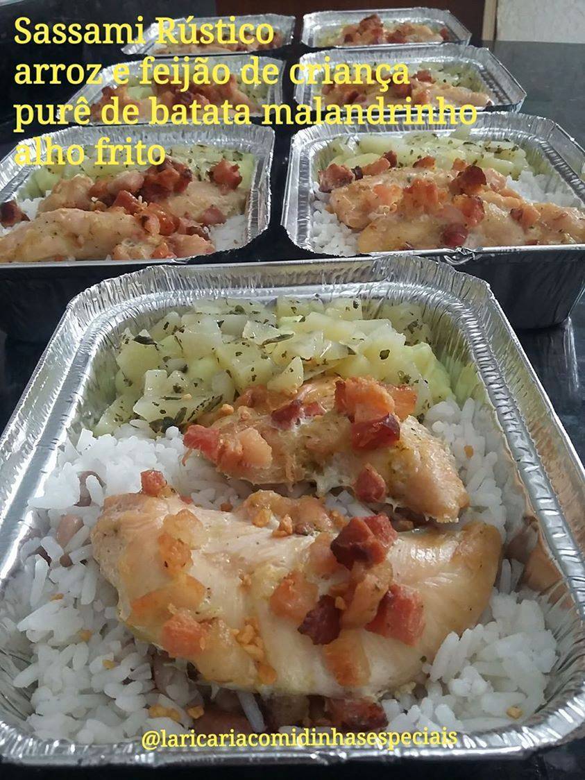 Laricaria Comidinhas Especiais cardápio