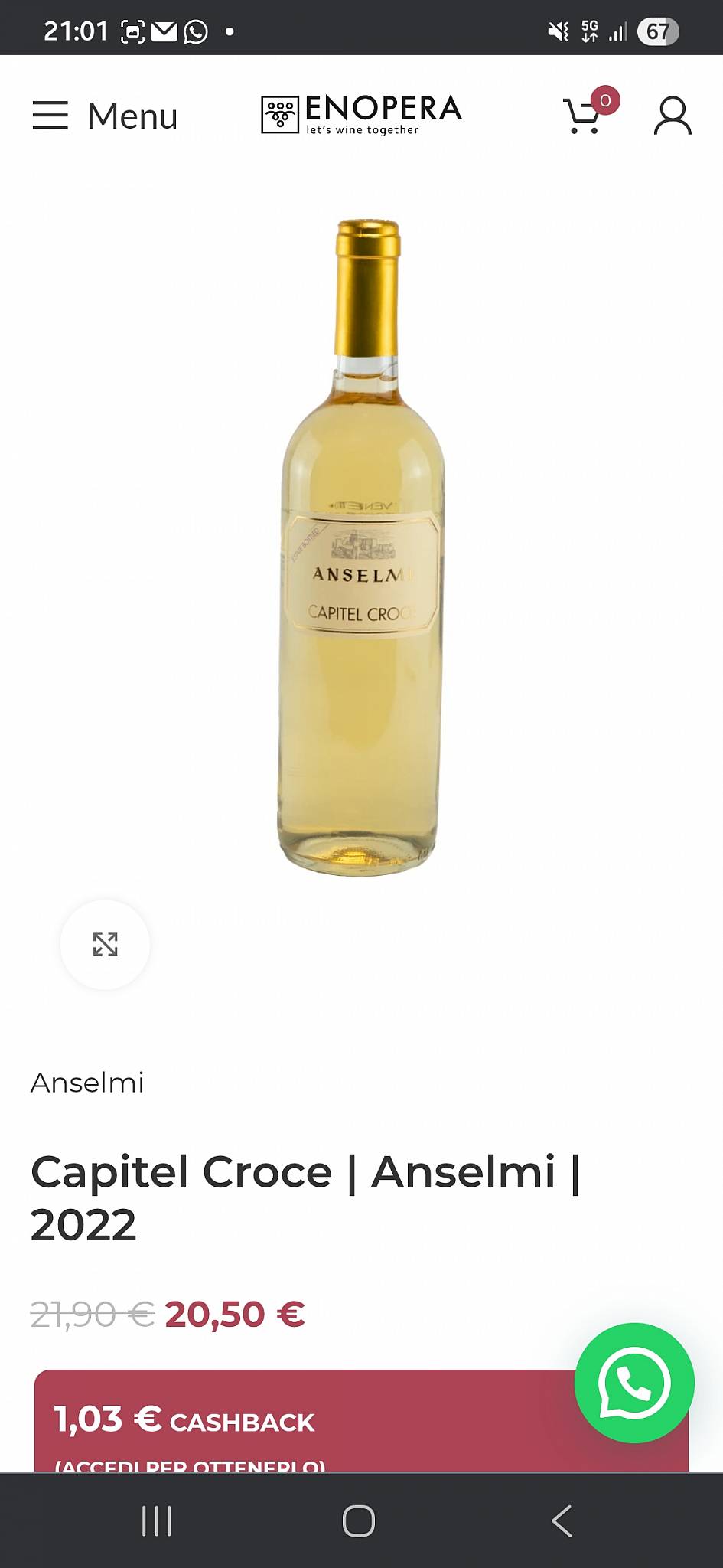 Menu di Larossa 
