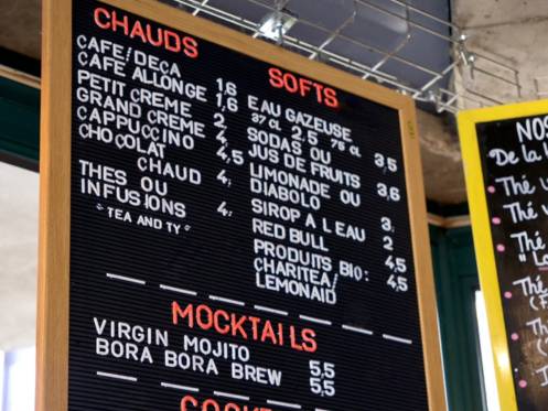 Menu de Le Hangar - Restaurant / Bar à Tapas Rennes