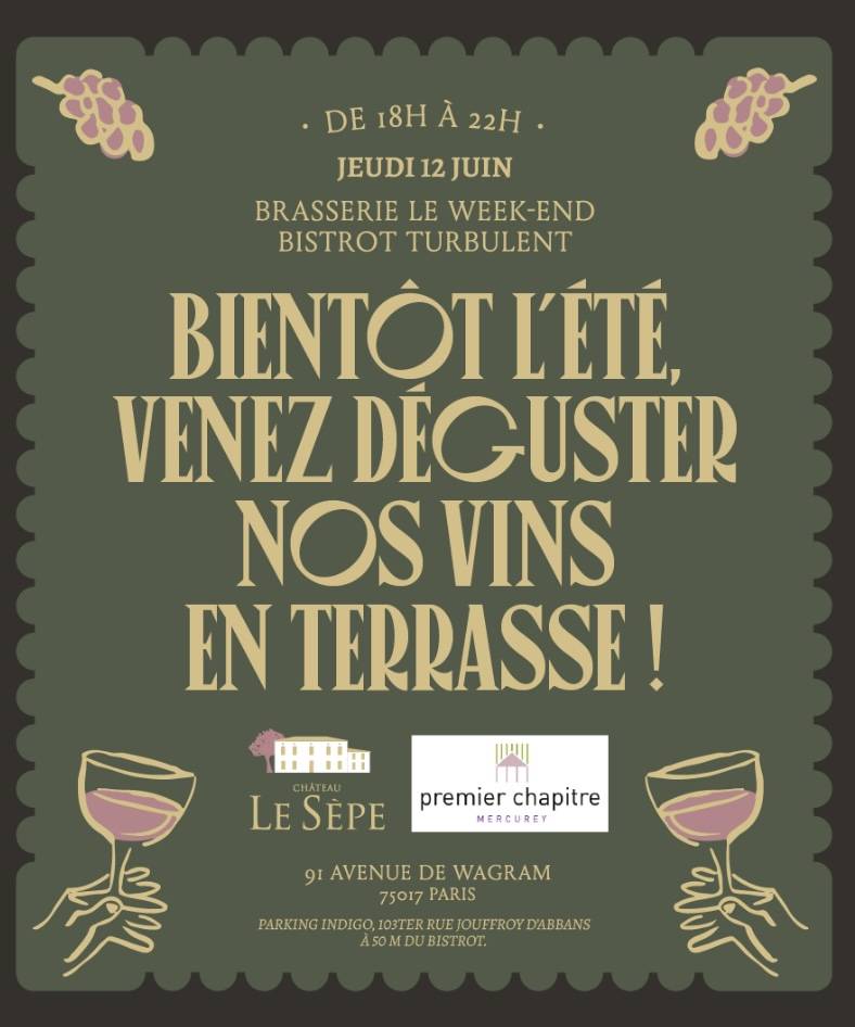 Menu de Le Week End Bistrot turbulent
