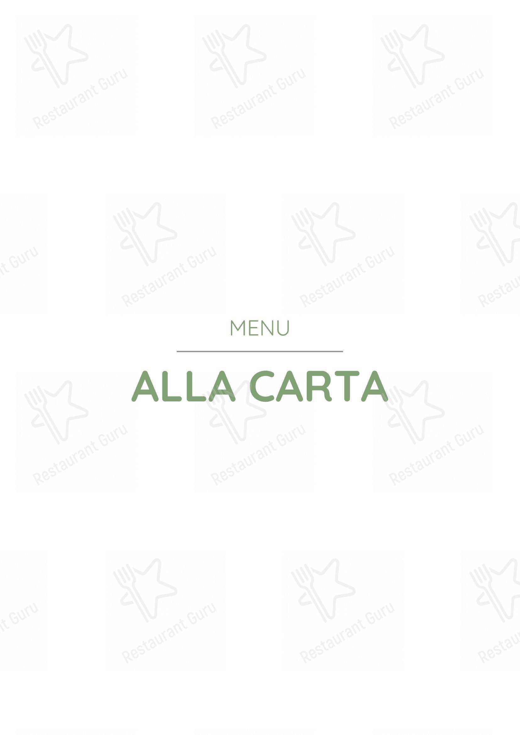 Menu per Life Ristorante Sano in Genova