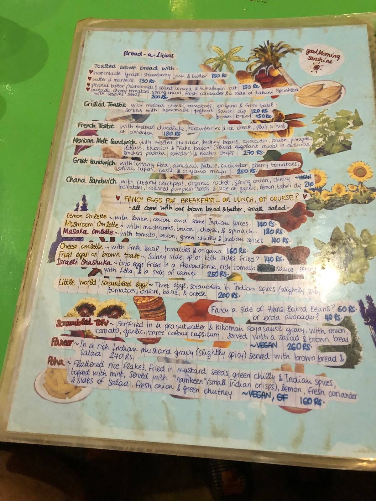 Little World menu
