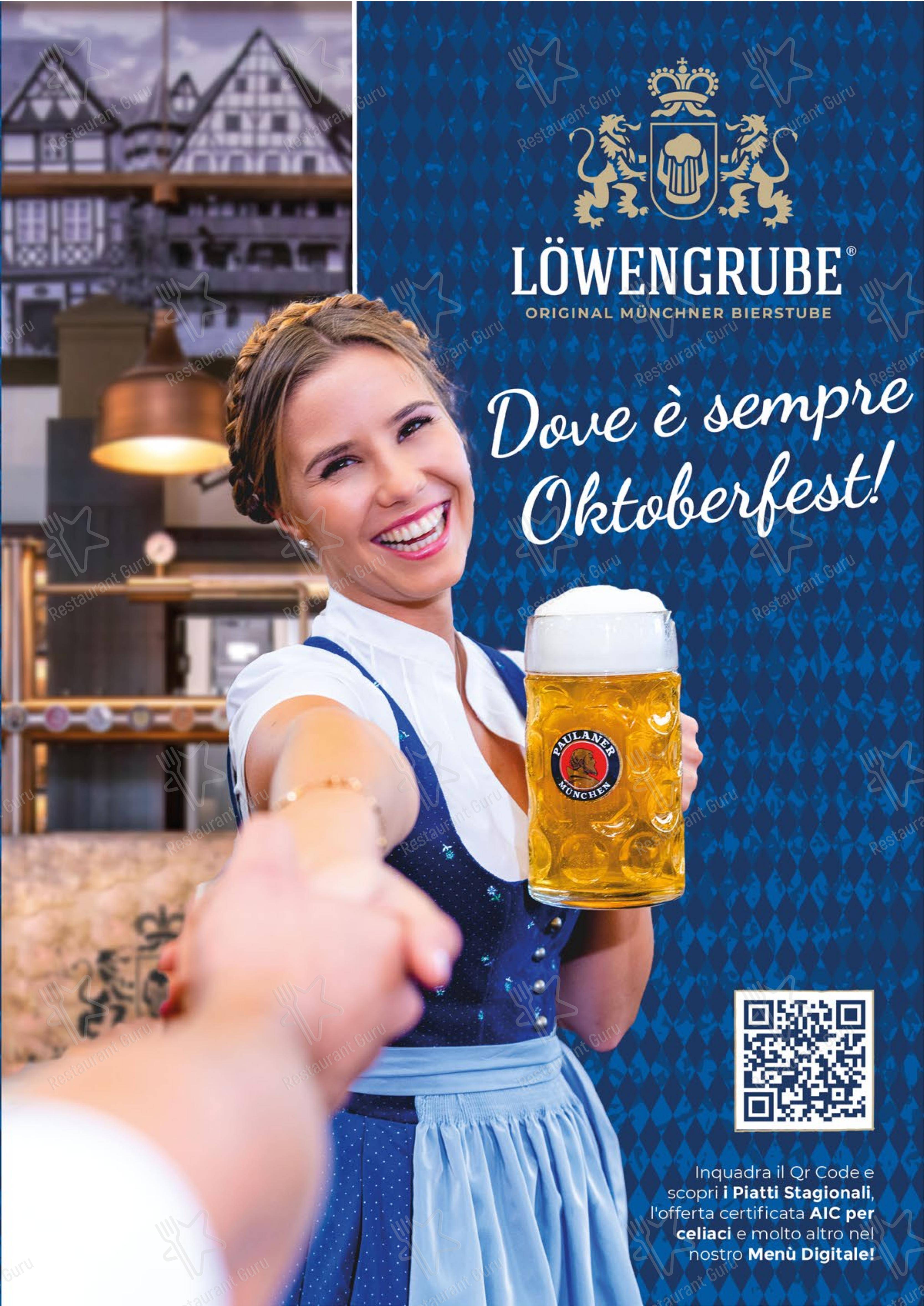Löwengrube Modena in Modena - Menu bar