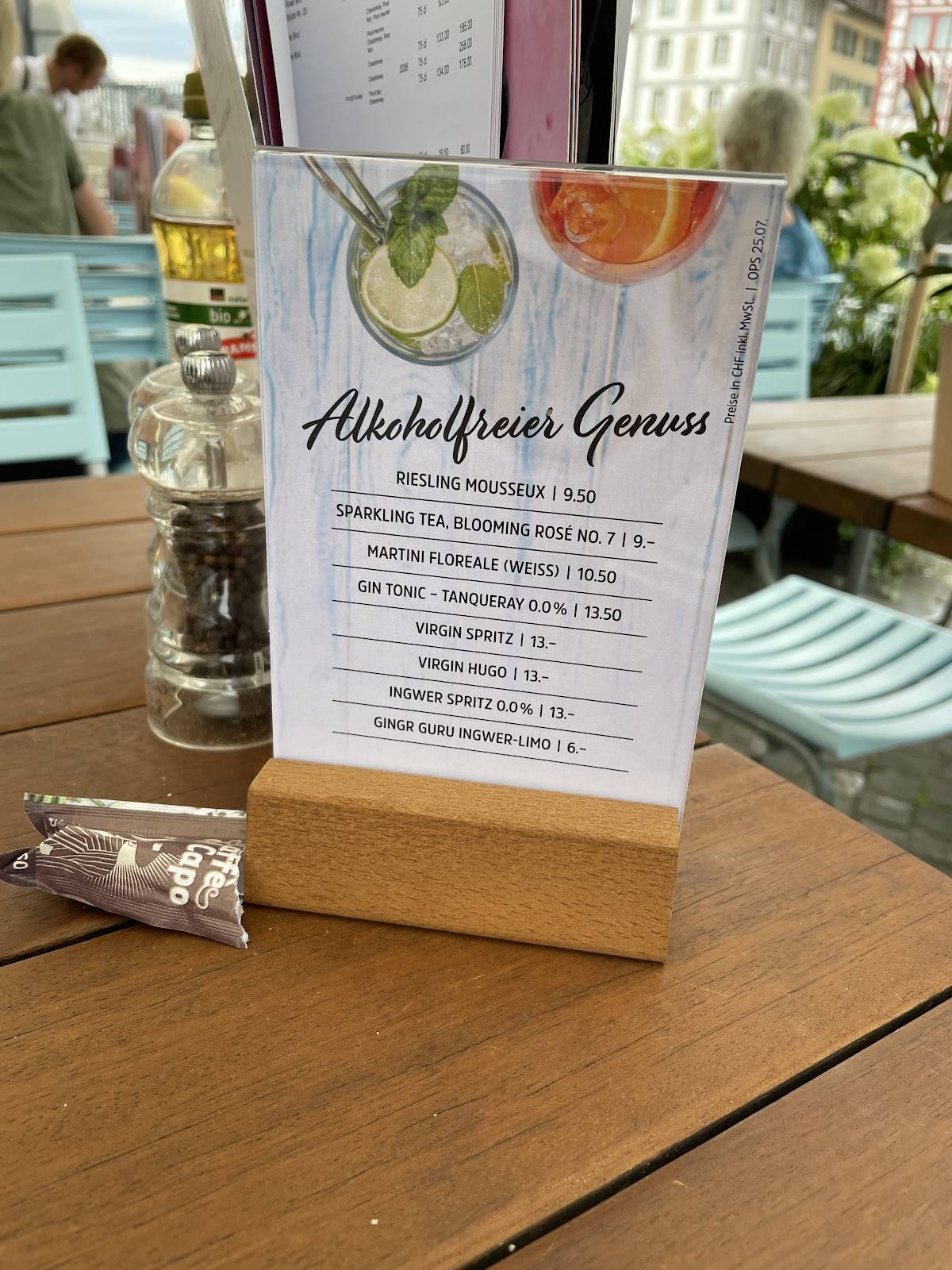 Menu di Opus 