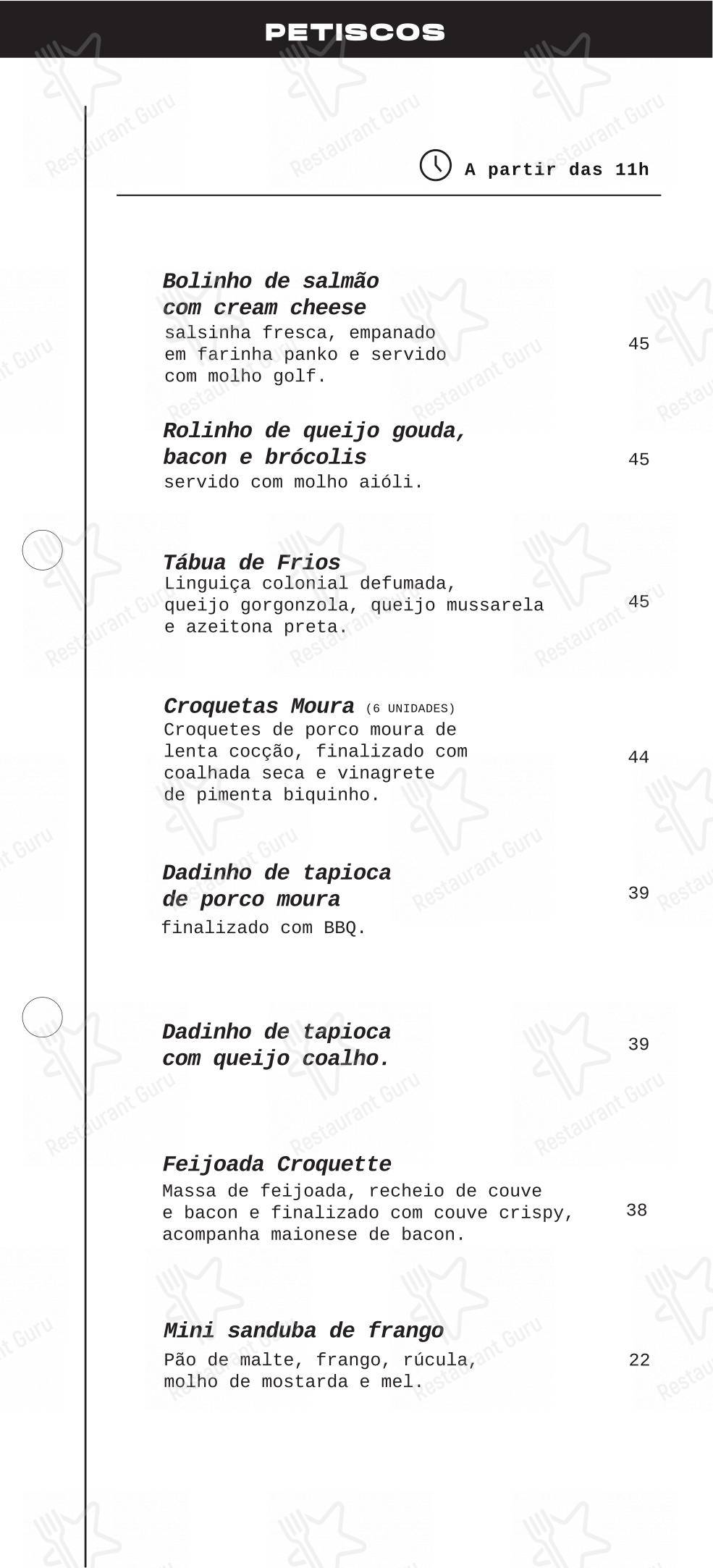 Lumen Café + Gastronomia em Ponta Grossa - Menu