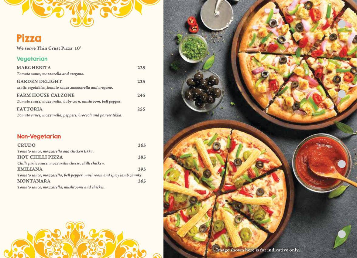 MASALA ASIA menu