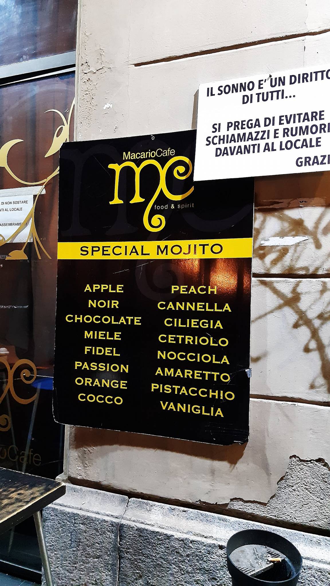 Menu di Macario Cafè 