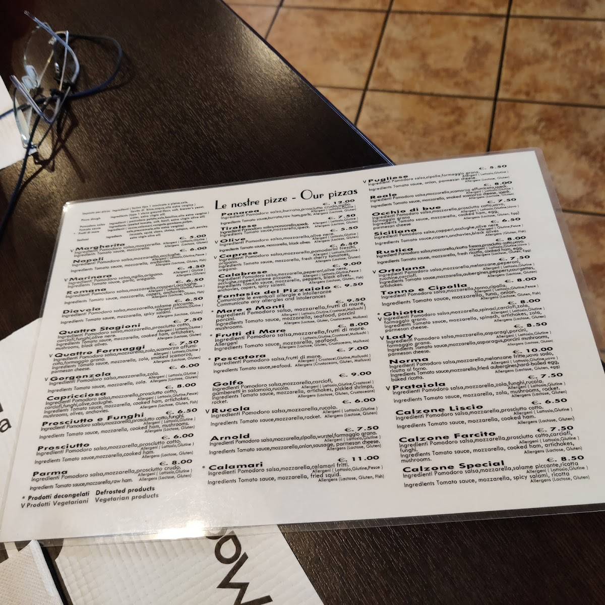 Menu di MagiClem 