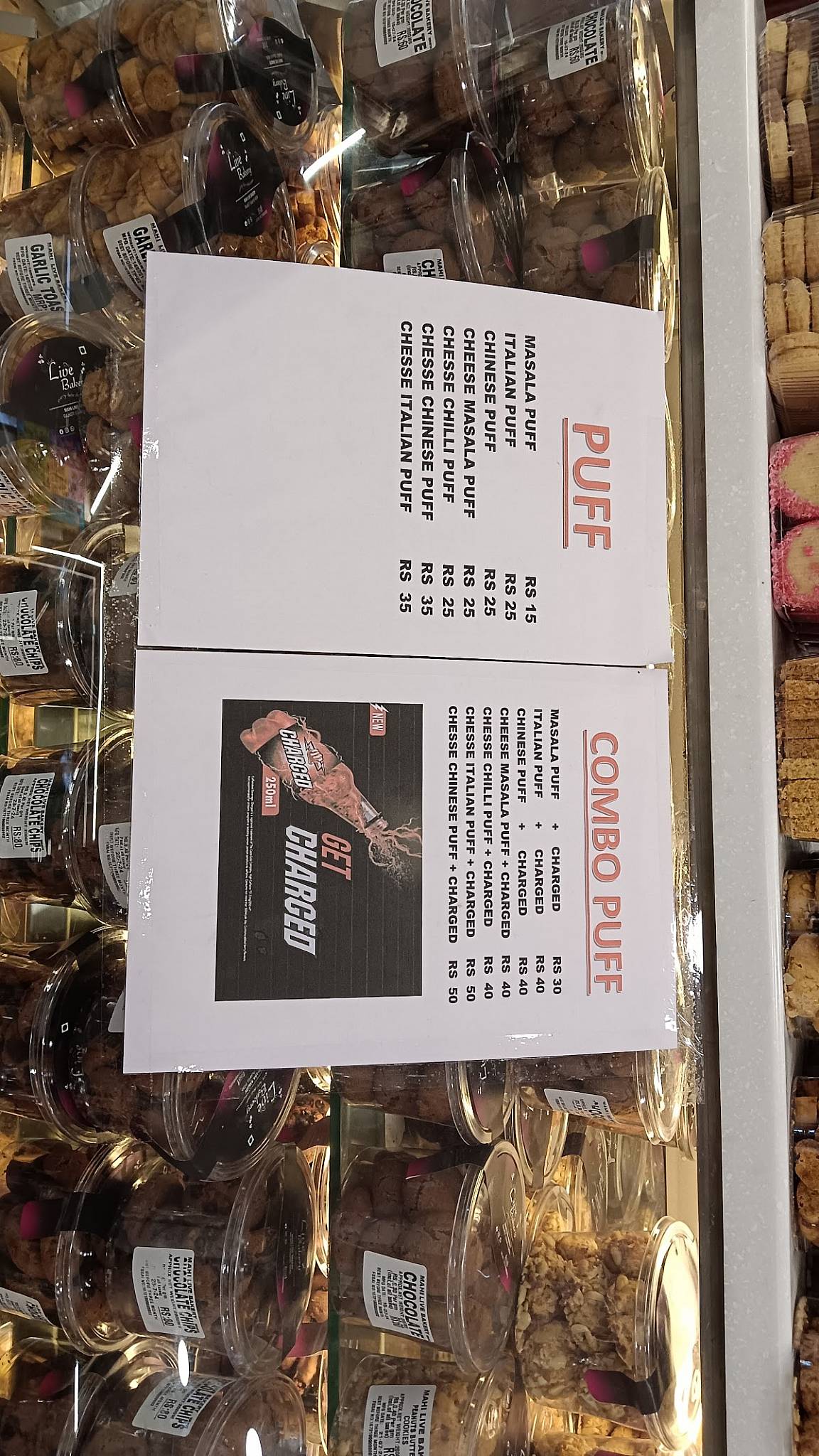 Mahi Live Bakery - Bakery Shop Near Me in Rajkot Best Cake Shops in Rajkot menu
