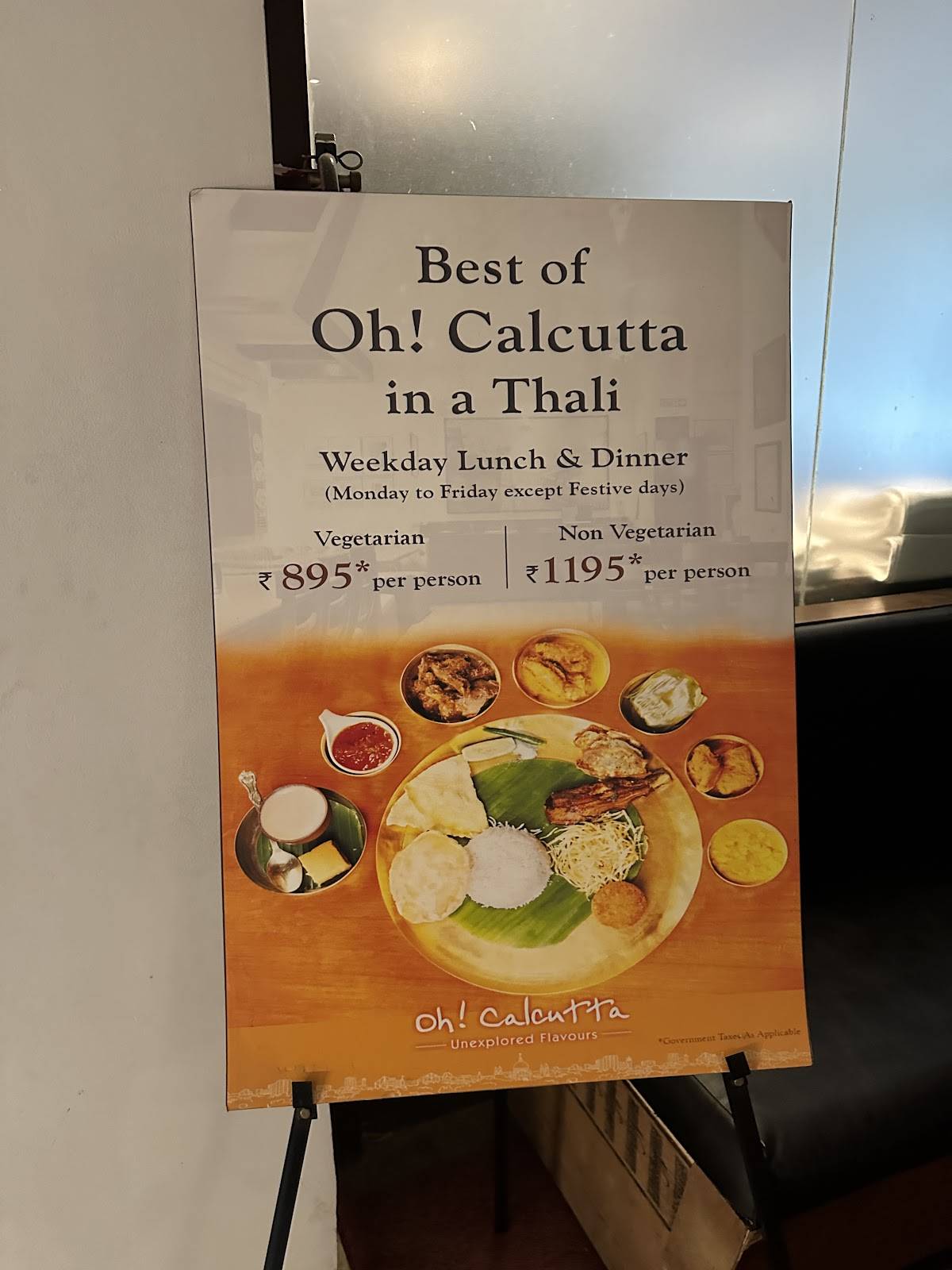 Mainland China Siddapura menu