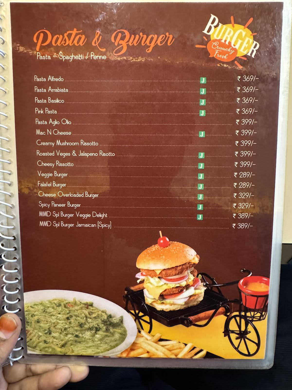 Make My Day menu