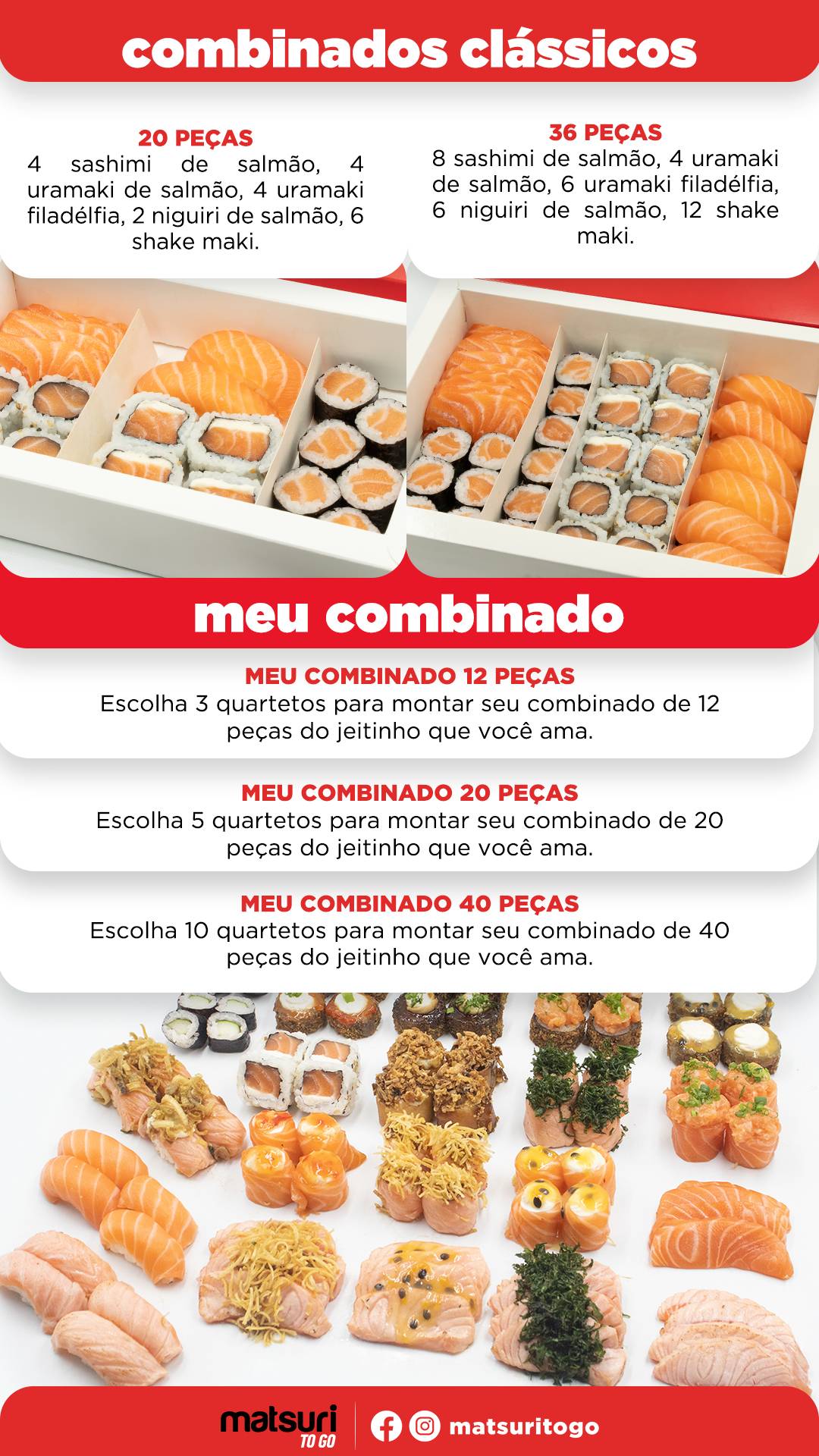 Matsuri To Go - Cambé cardápio