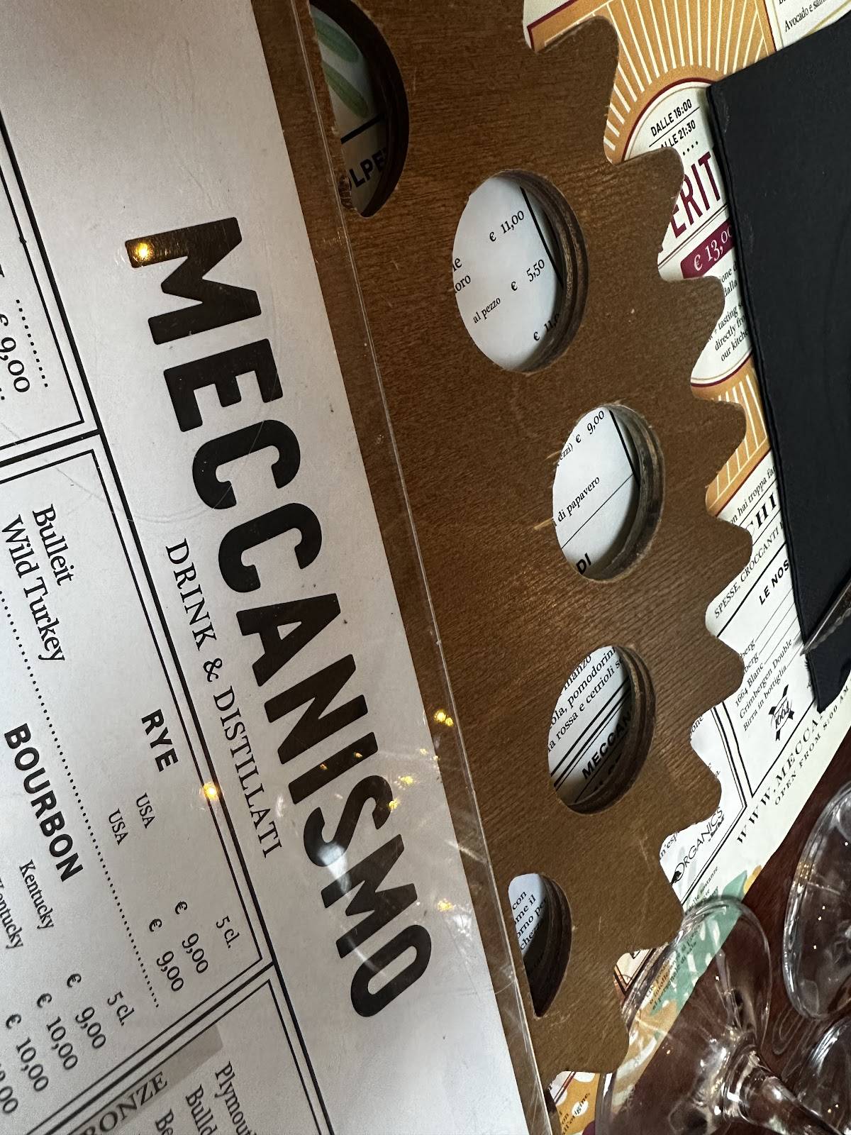 Menu di Meccanismo Happio 