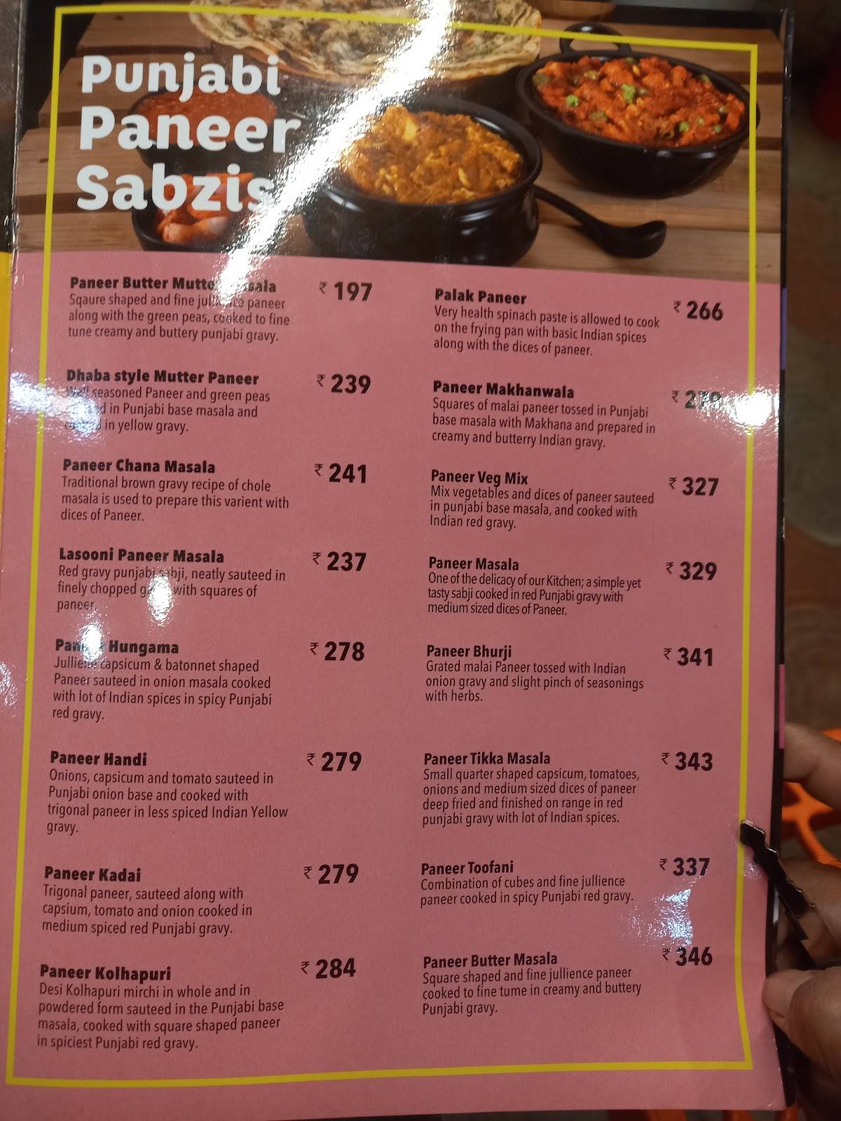 Mehul's Kitchen Rajkot - Fix Punjabi Thali, Best Chole Bhature, Famous Dal Khichdi, Good Packed Food, Lunch Meal in Rajkot menu