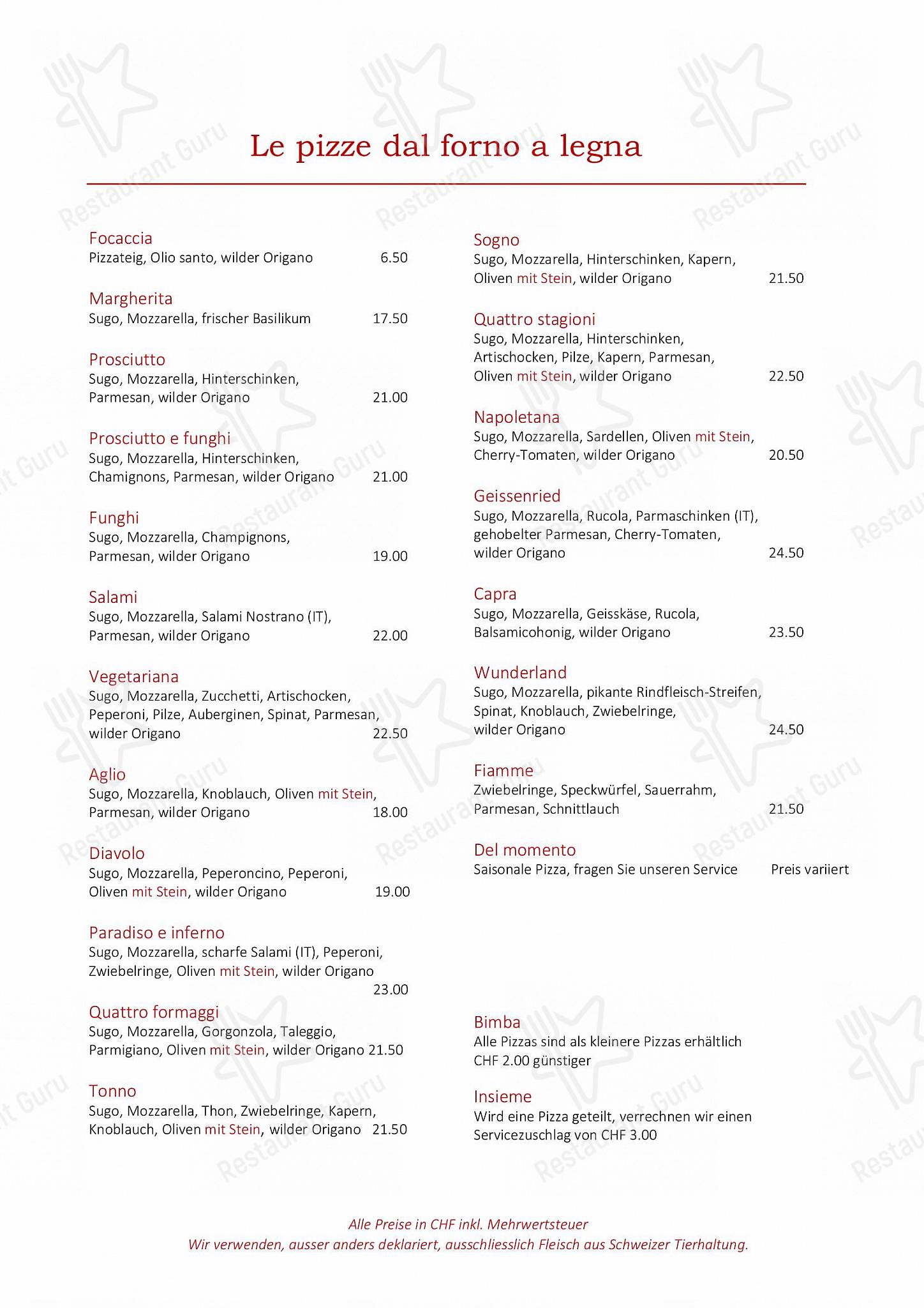 Mercato in Aarberg - Christmas Menu