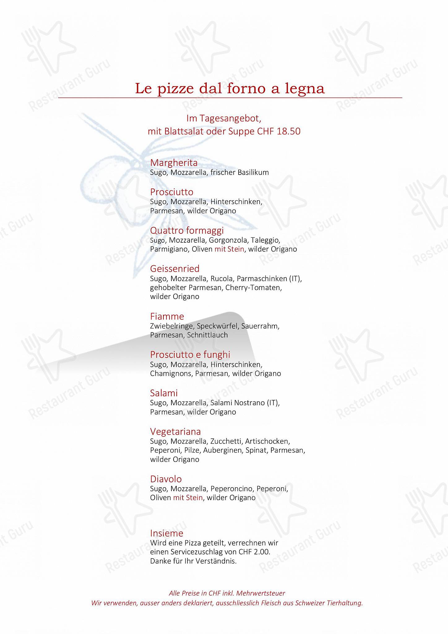 Menu di Mercato - Christmas Menu