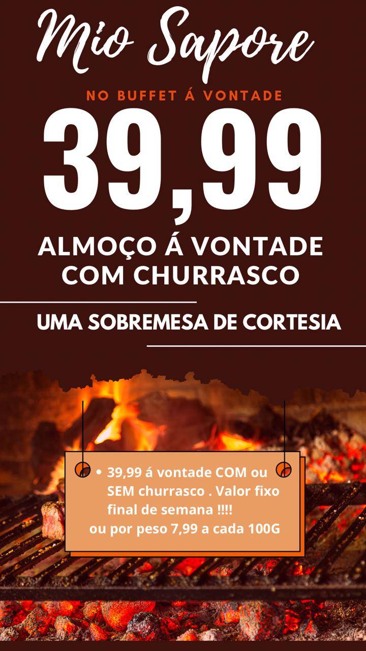 Mio Sapore Restaurante cardápio