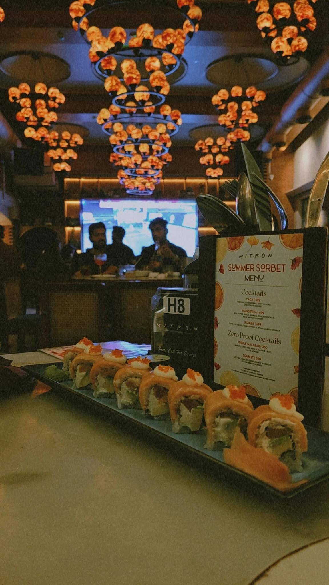 Mitron Navi Mumbai menu