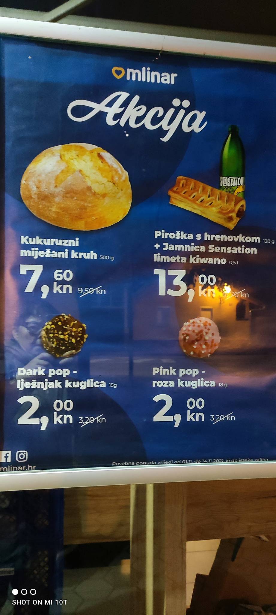 Menu di Mlinar 