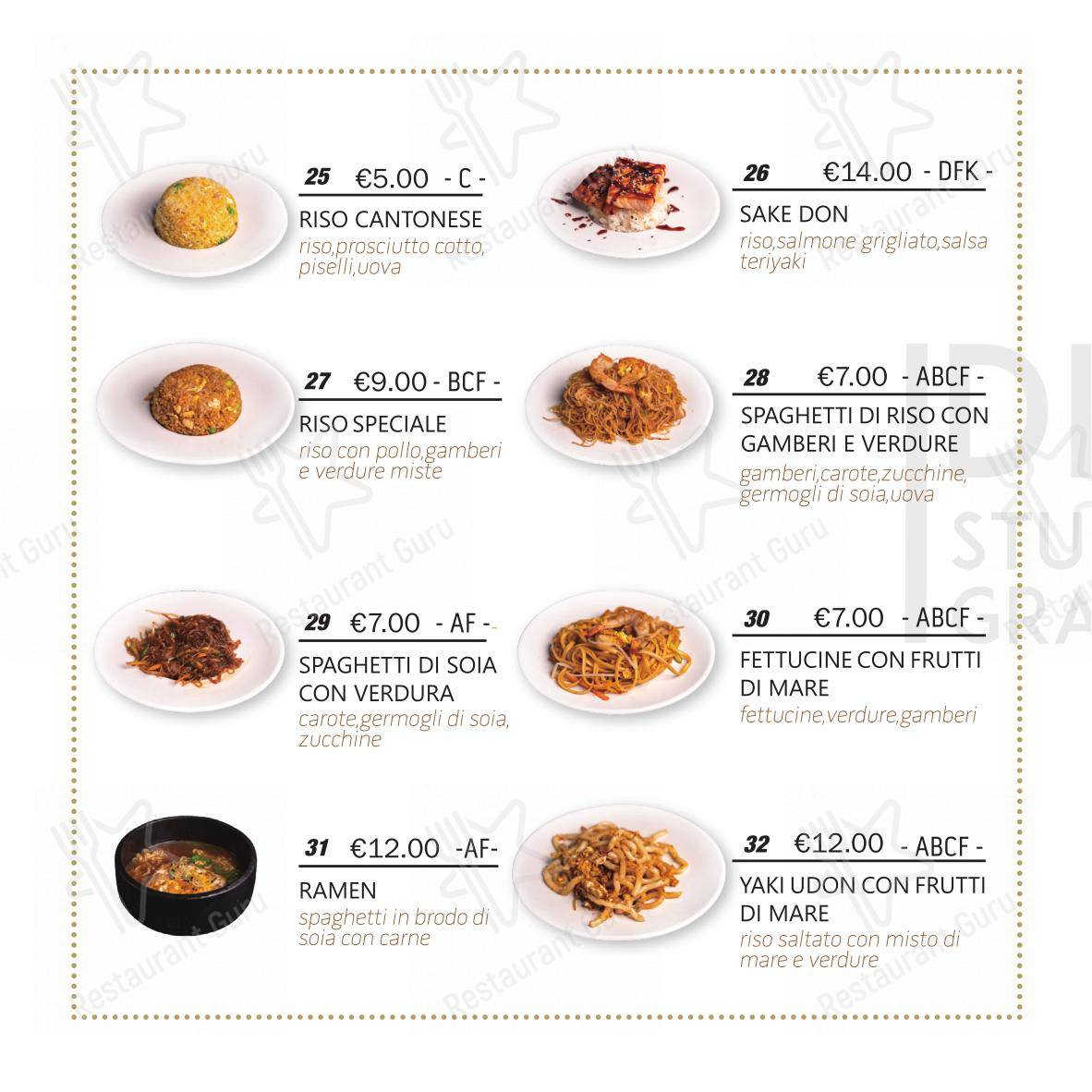 Menu per Moki Sushi Ristorante ristorante