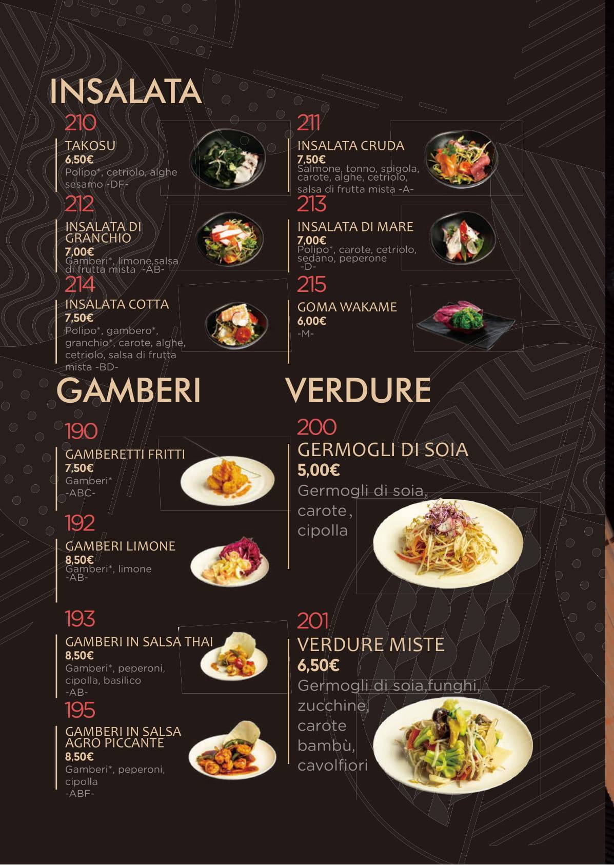 Menu di Moku Tiburtina 