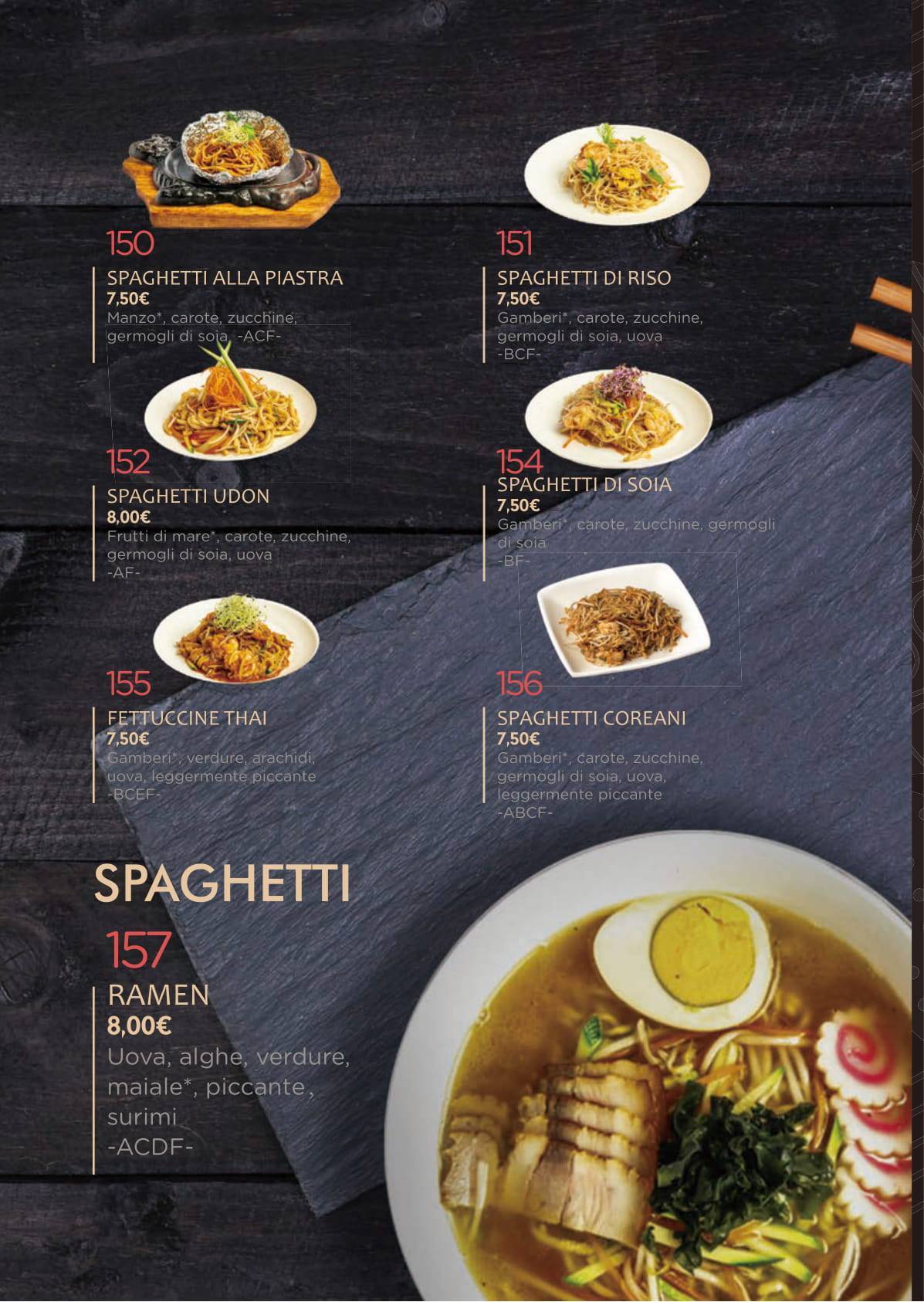 Menu di Moku Tiburtina 