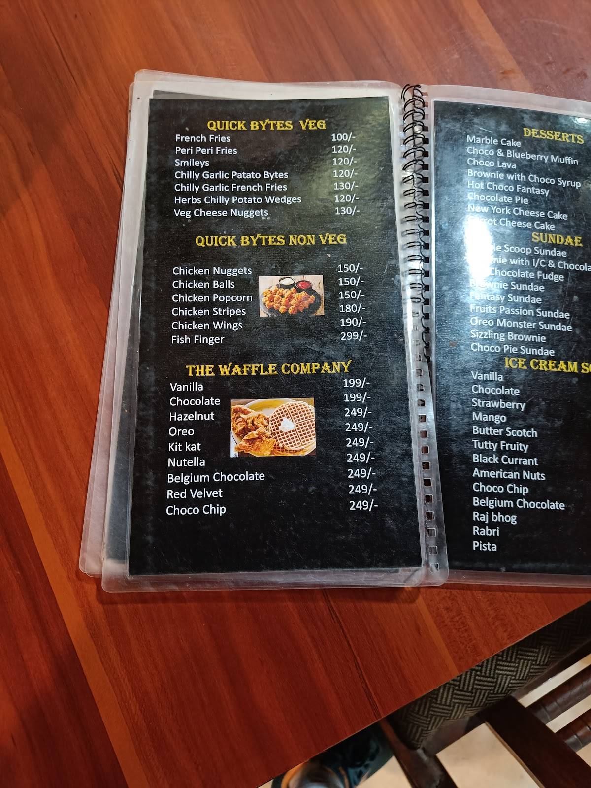 Moti Mahal Delux menu