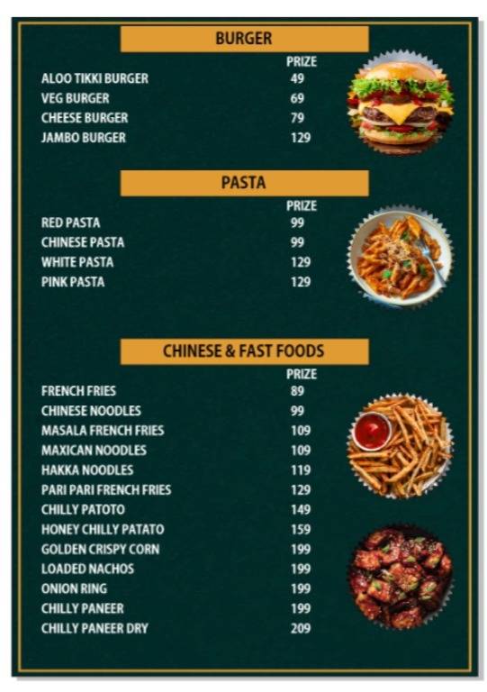 Mr . Thali king restaurant menu