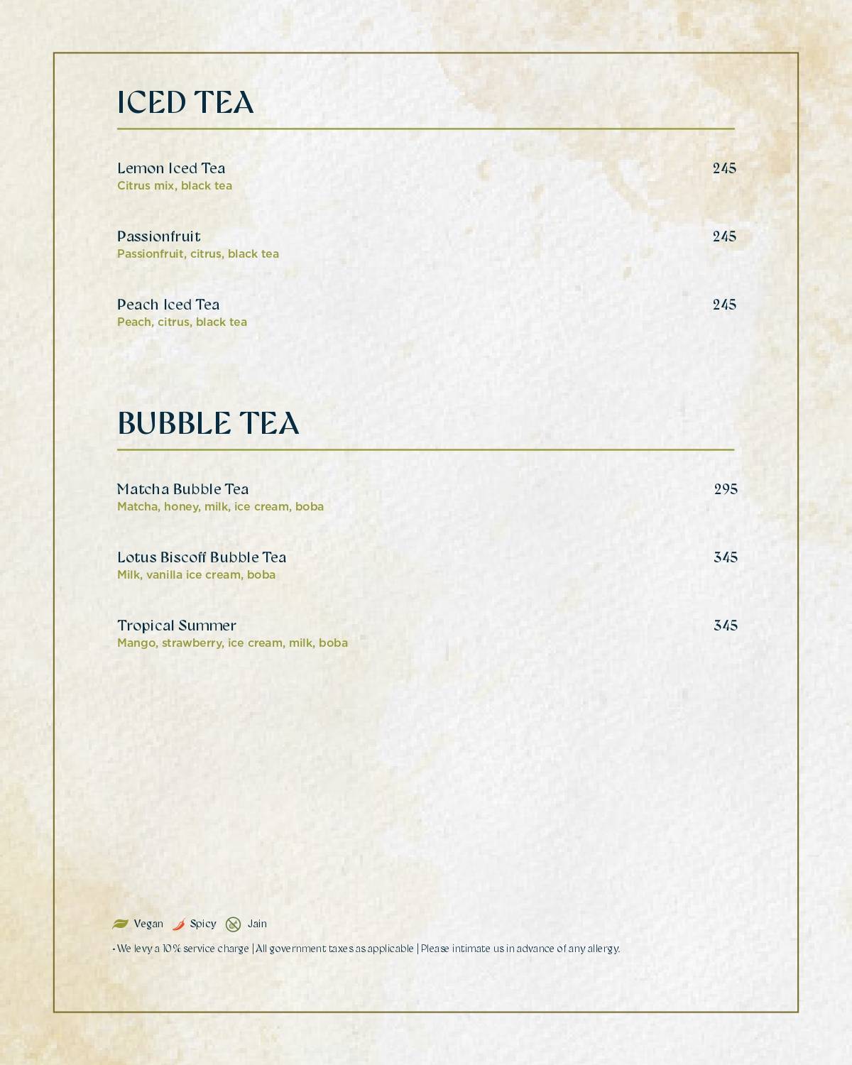 China Bistro Chembur menu