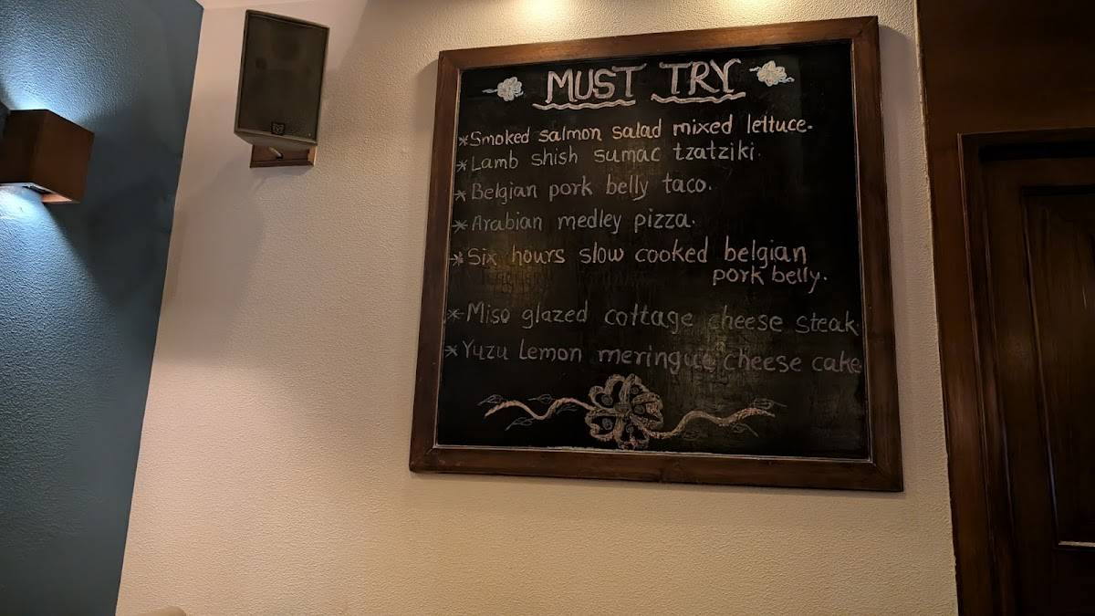 Woodside Inn - Andheri menu