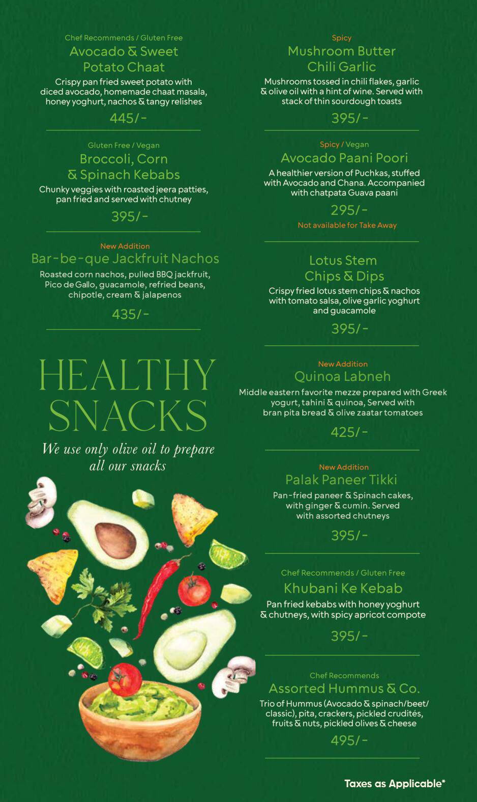 MyFresh Kitchen & Cafe menu