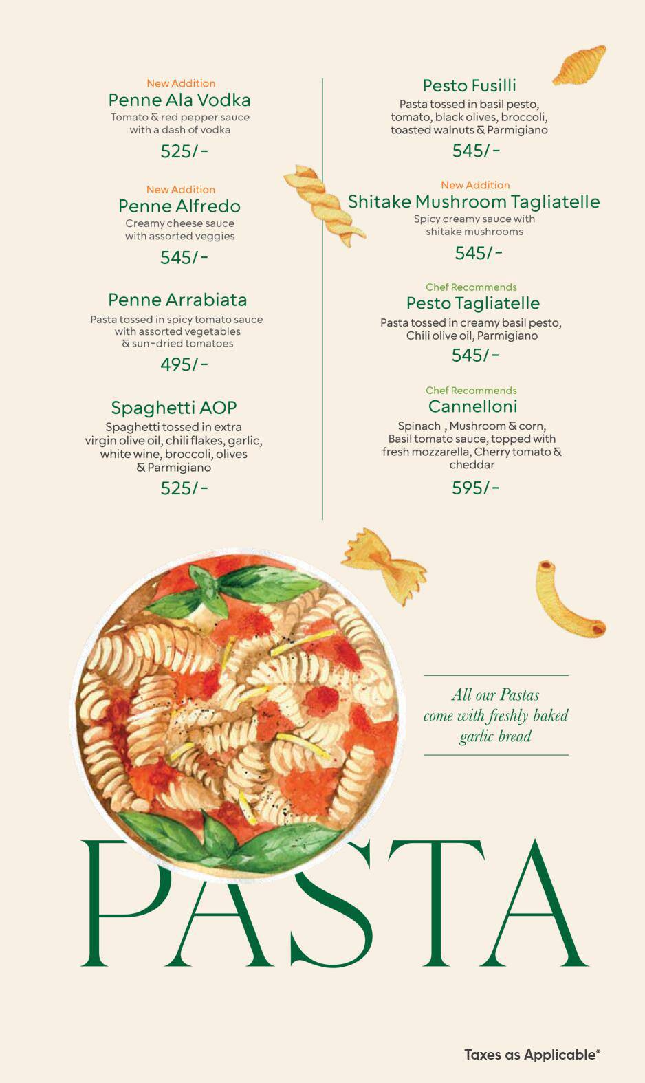 MyFresh Kitchen & Cafe menu