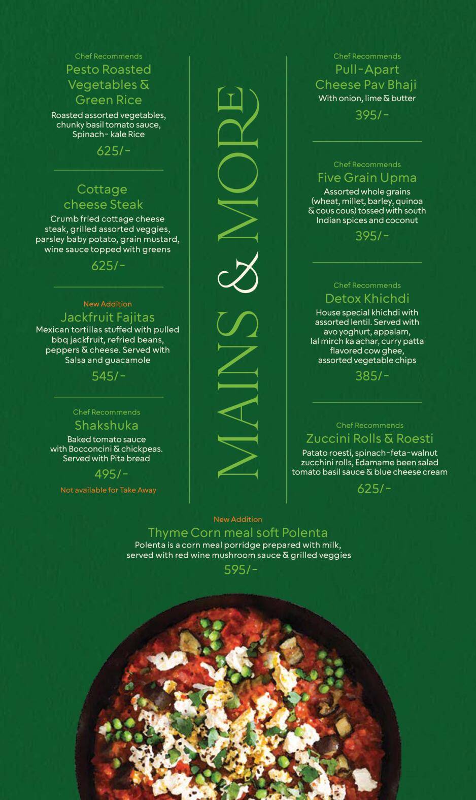 MyFresh Kitchen & Cafe menu