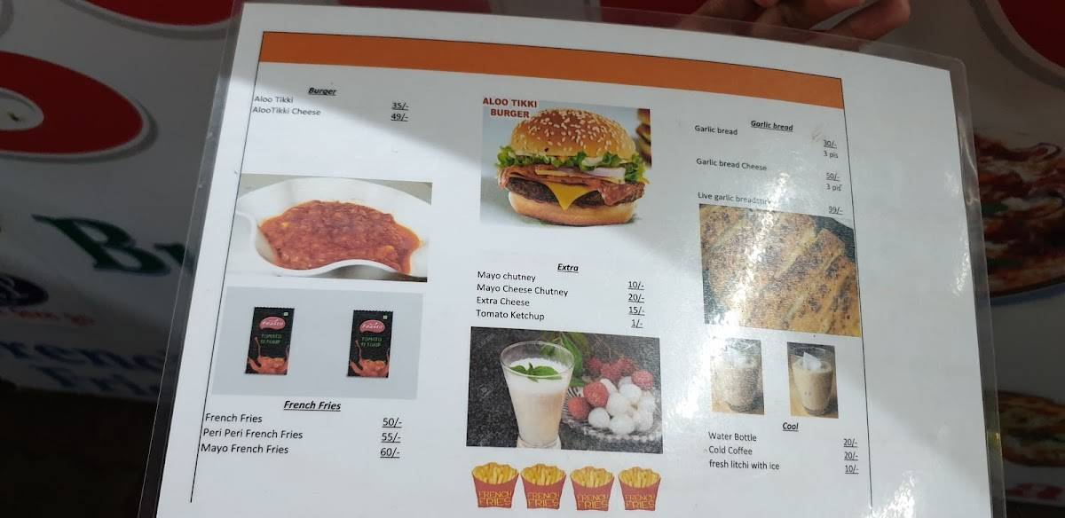 N.P Kumar Fast Food menu