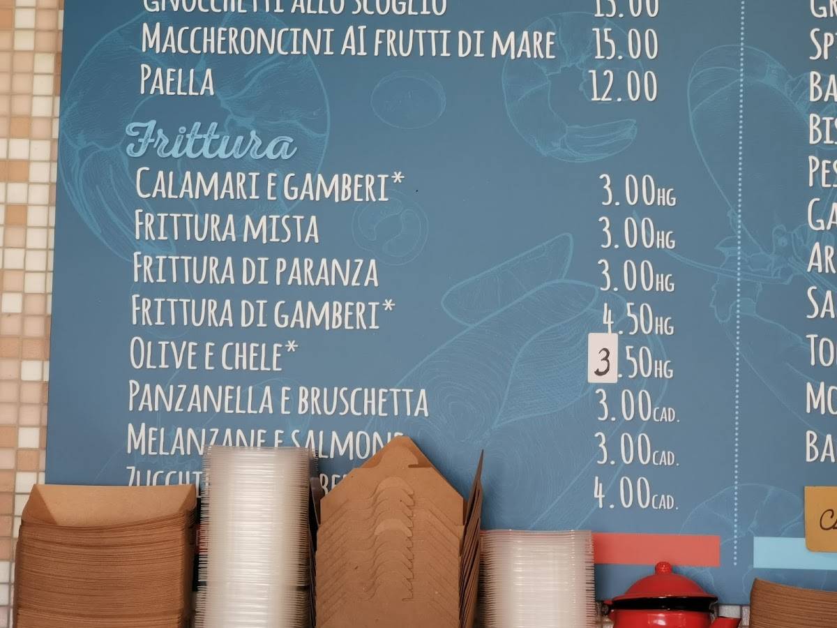 Menu di NUDO e CRUDO 