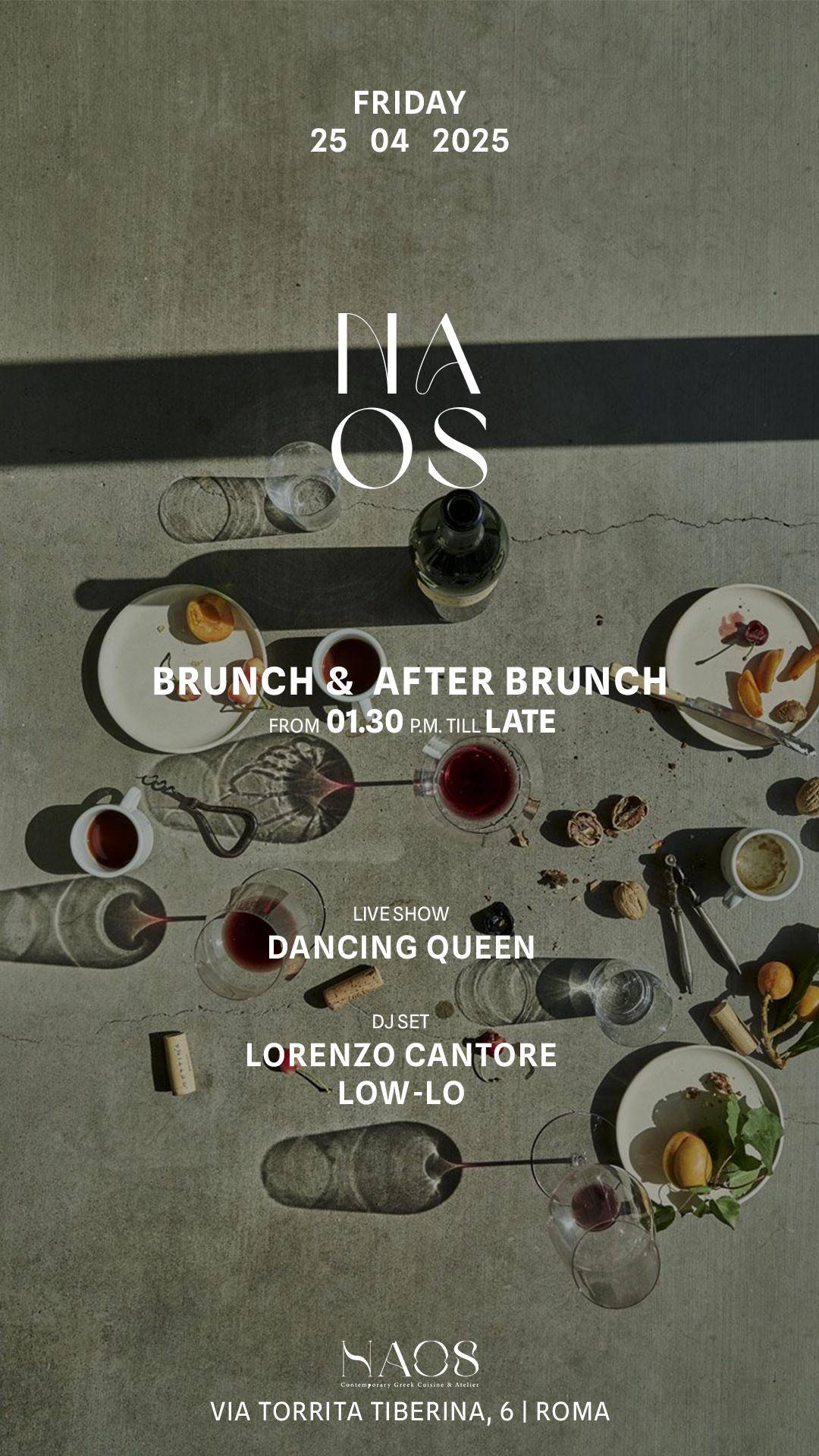 Menu di Naos 