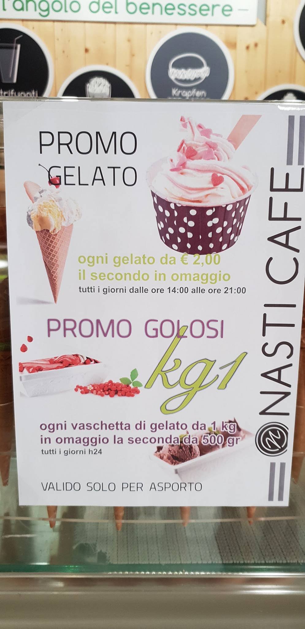 Menu di Nasti Cafe 