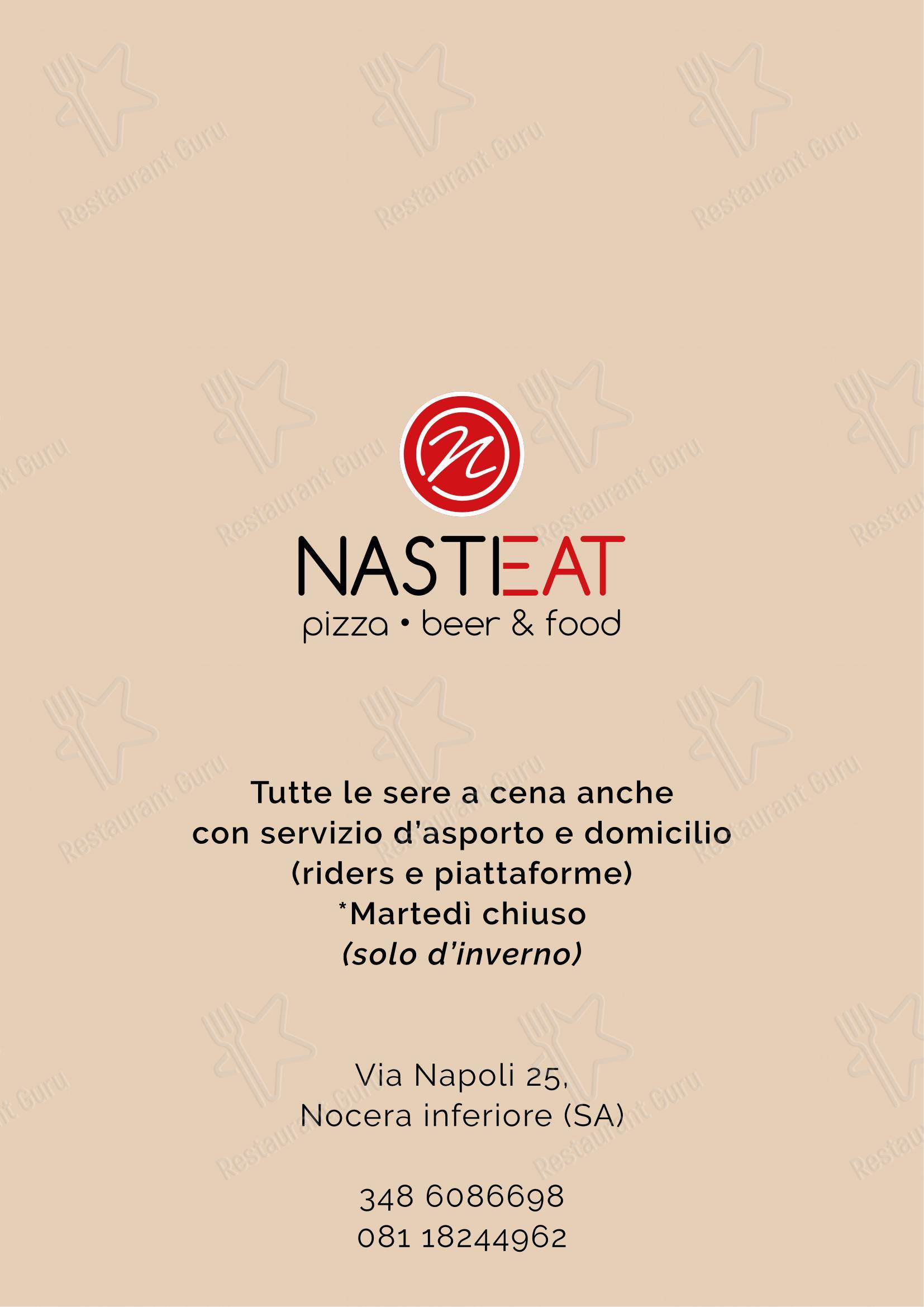 NastiEat in Nocera Inferiore - Menu