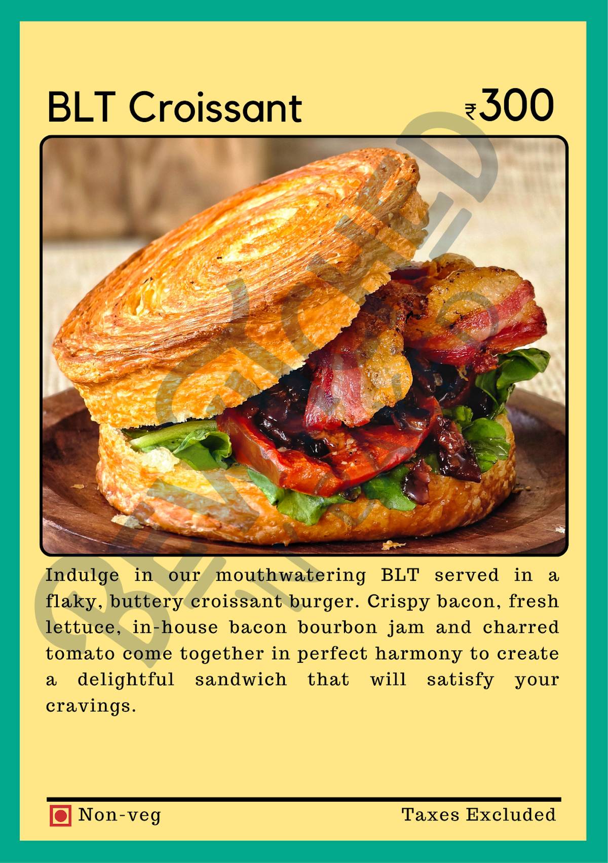 Bewitched 'n' Baked by Bar Silva menu