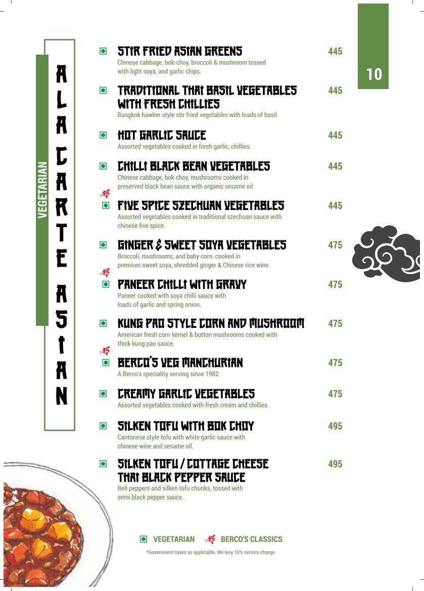Berco's - If You Love Chinese menu