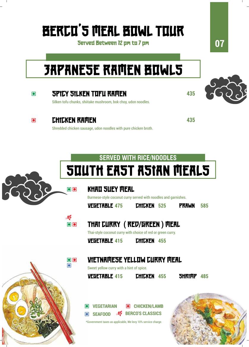 Berco's - If You Love Chinese menu