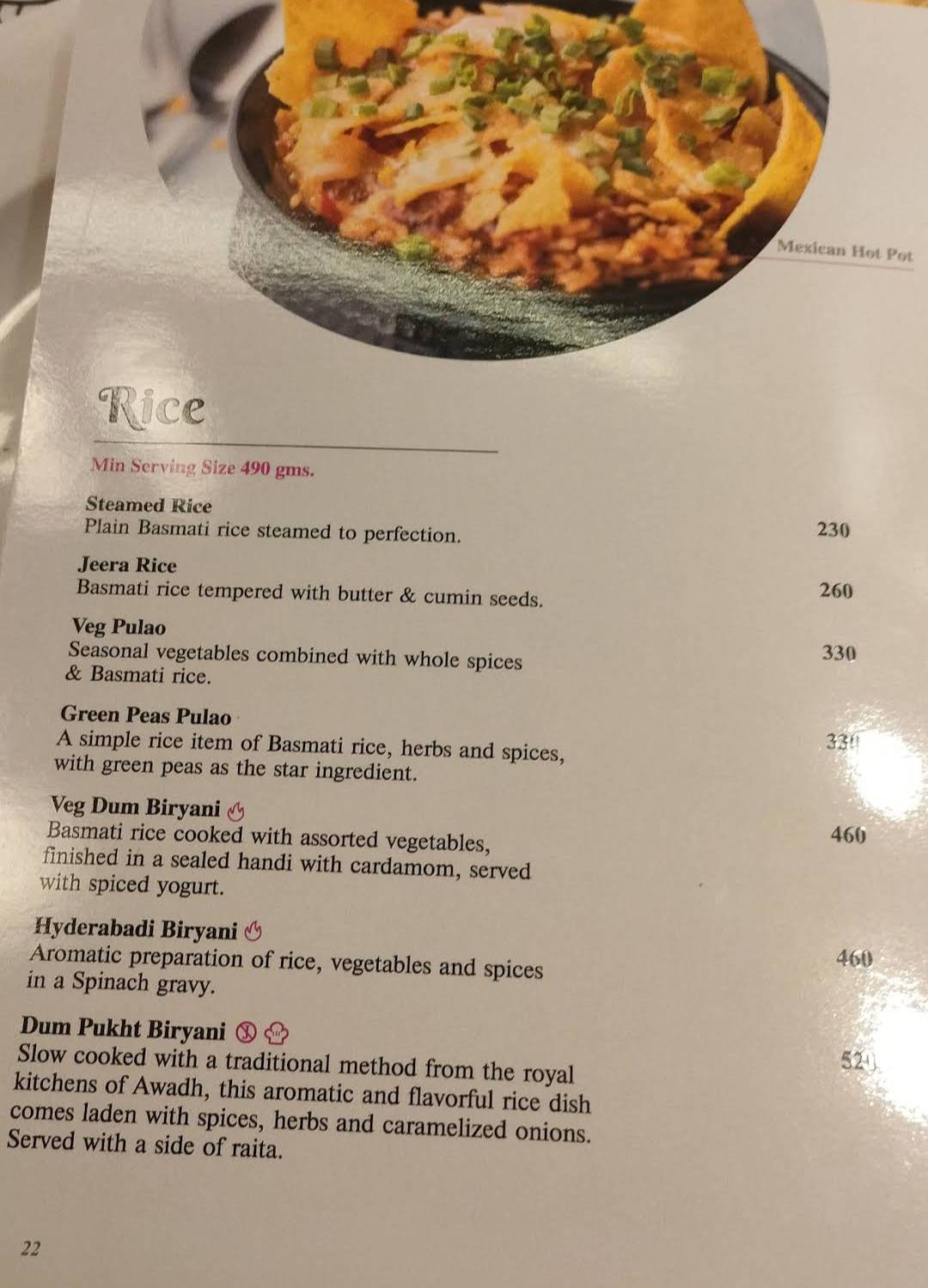 Nini's Kitchen - Panchvati menu