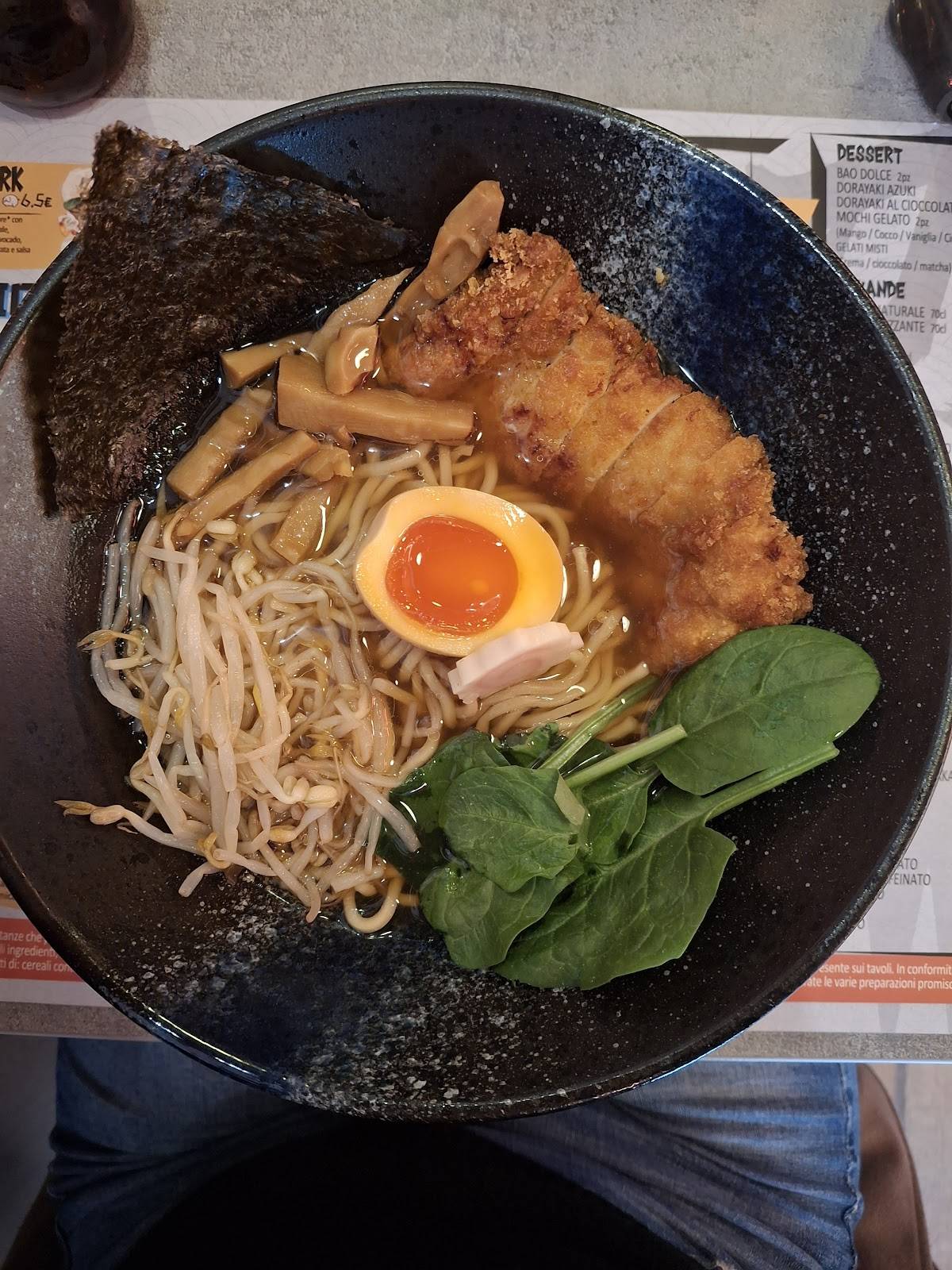 Menu di Ninja Ramen Cremona 