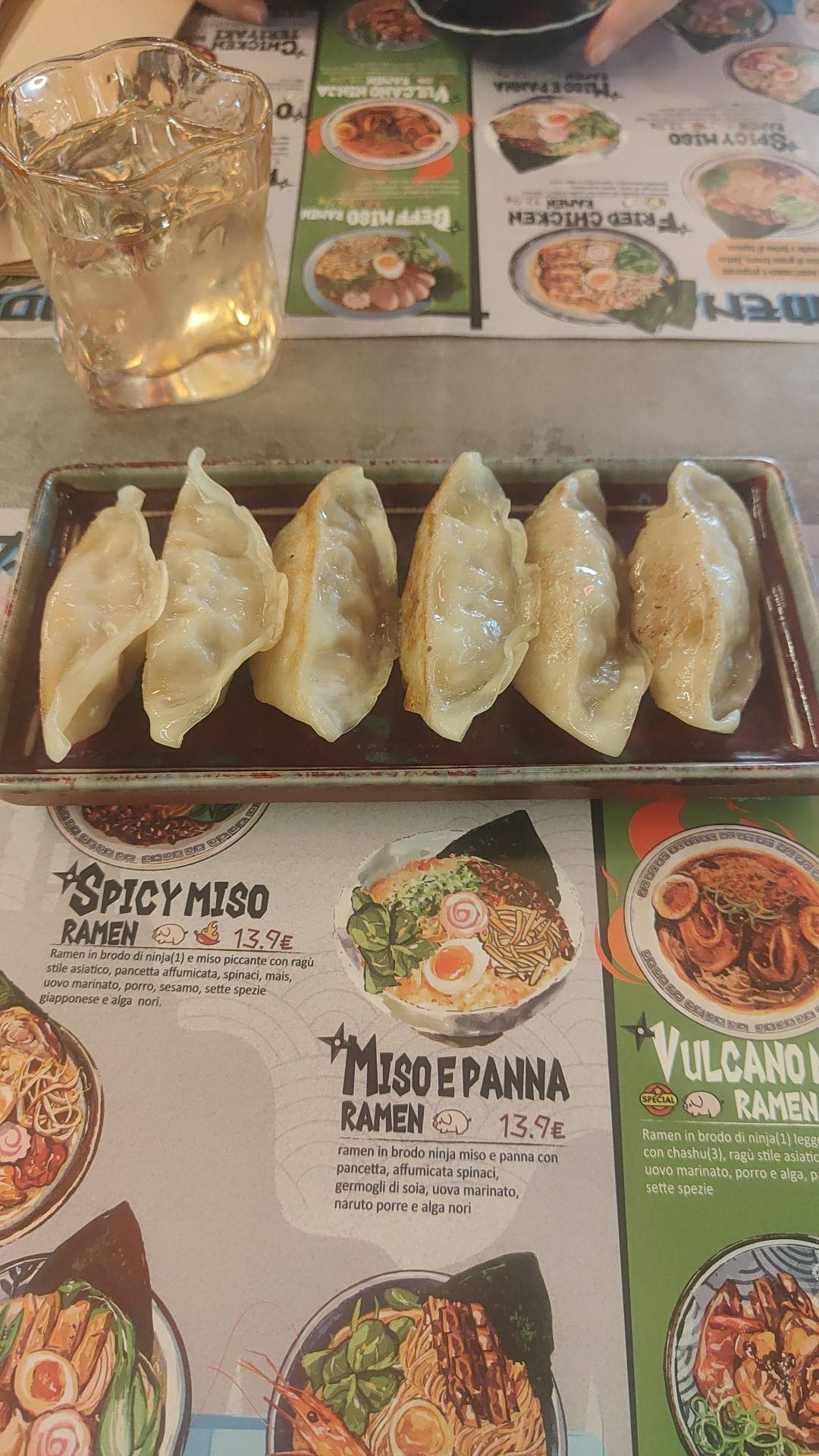 Menu di Ninja Ramen Cremona 