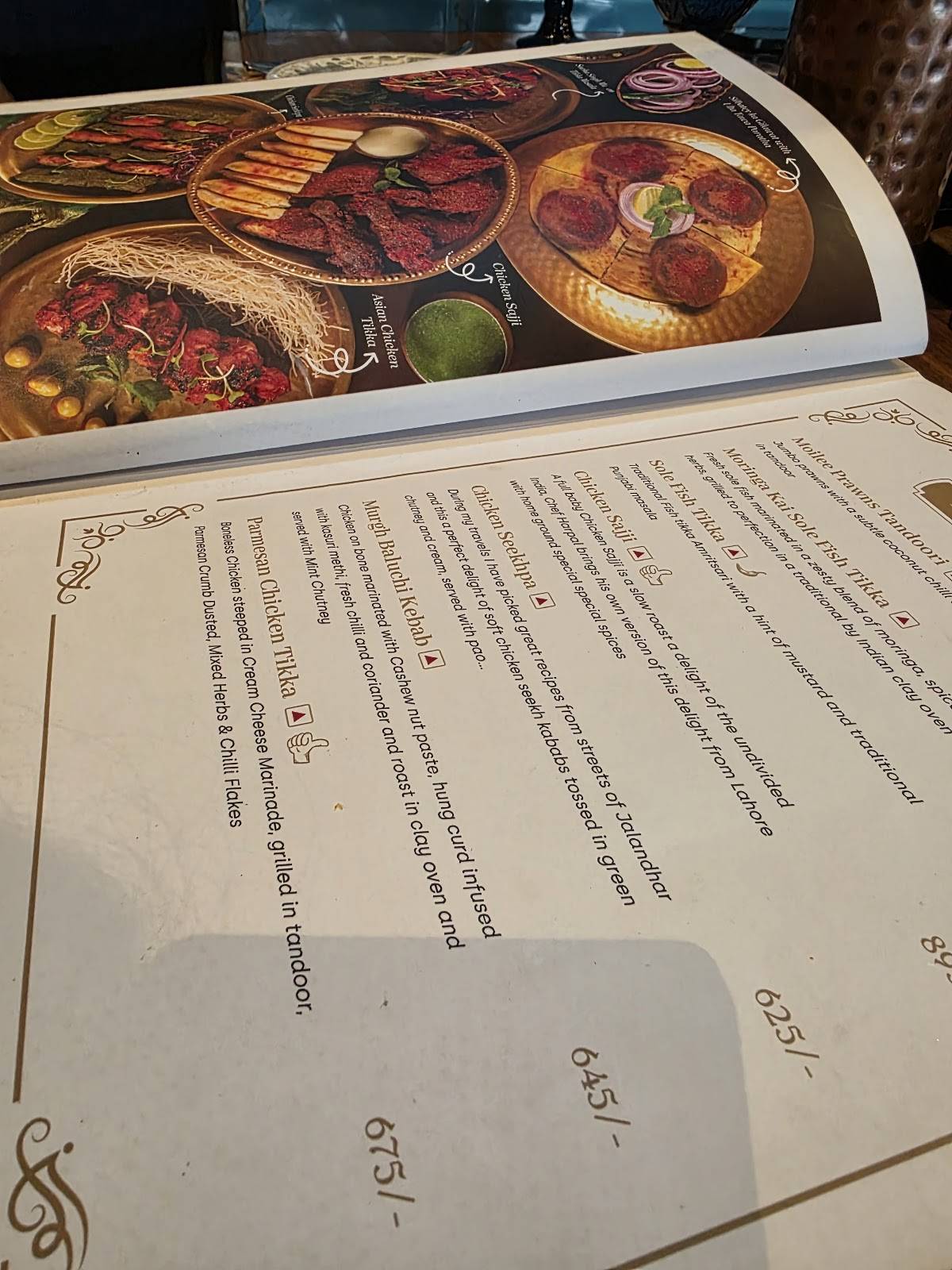 Karigari Noida Sec 51 menu
