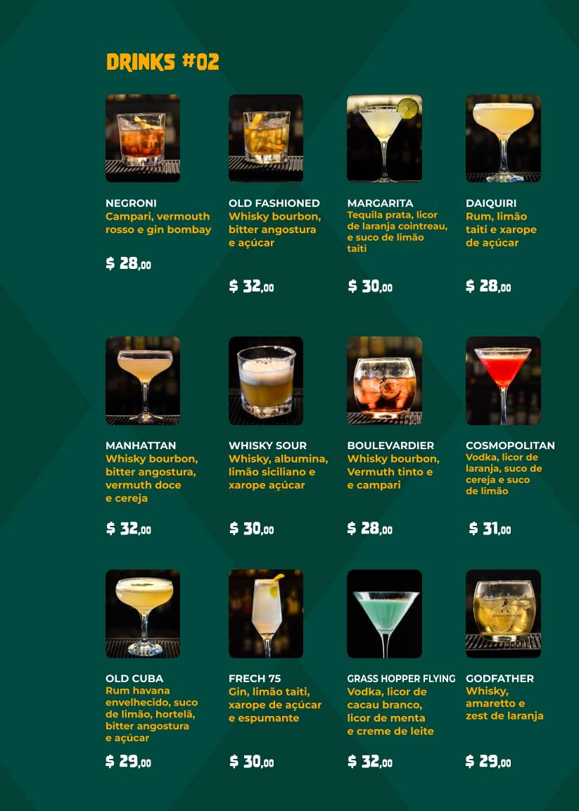 O Seu Boteco cardápio