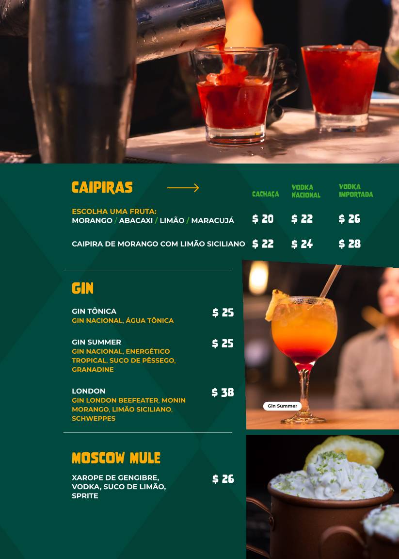 O Seu Boteco cardápio