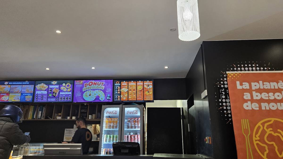 Menu de O'Tacos Roubaix
