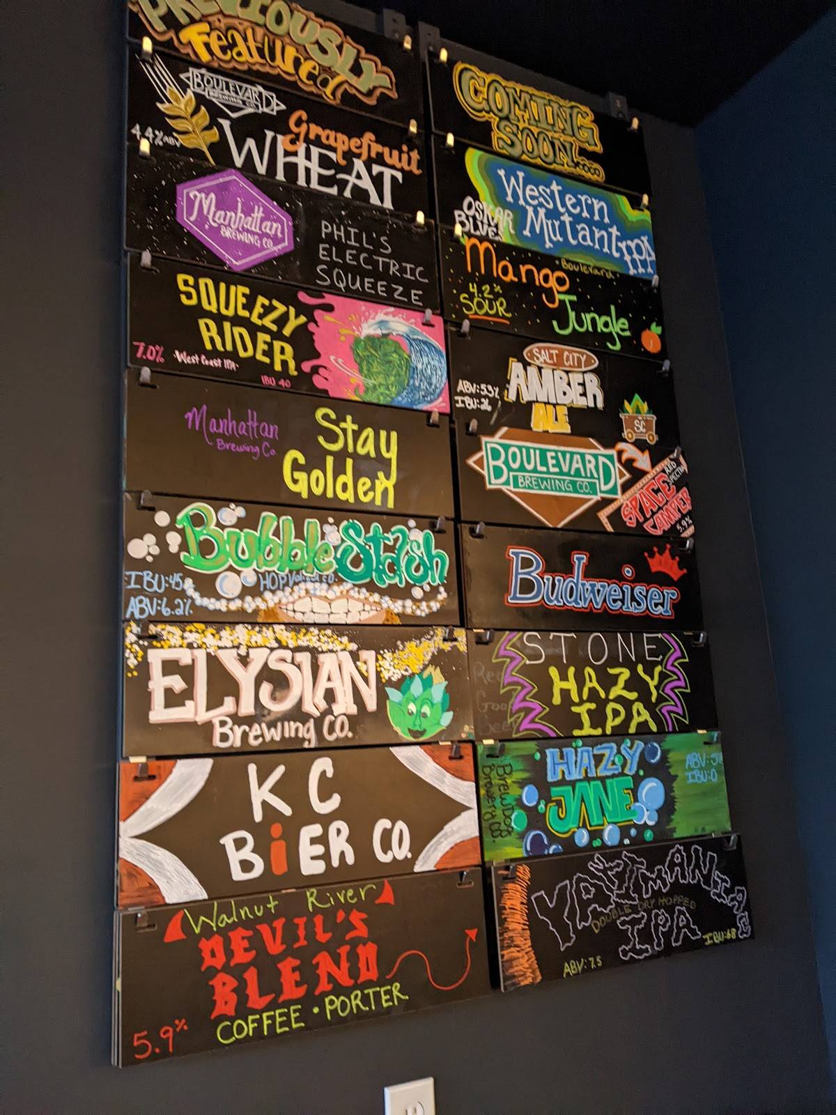 Menu at Old School Tap House & Social pub & bar, Kechi